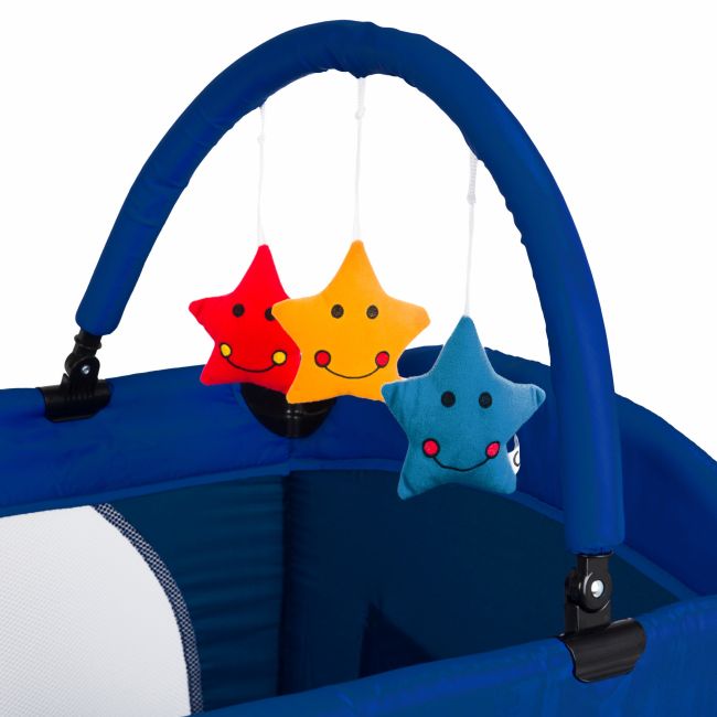 Patut pliant 2 niveluri Juju Sleepy Baby, Space Adventure JUJJU7960-Space-Adventure
