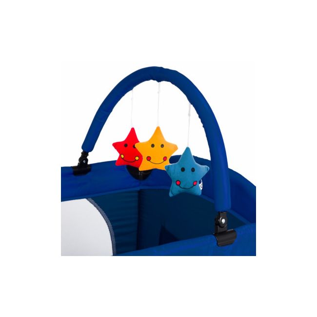 Patut pliant 2 niveluri Juju Sleepy Baby, Space Adventure JUJJU7960-Space-Adventure