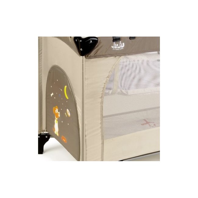 Patut pliant 2 niveluri Juju Sleepy Baby, Sweet Dreams JUJJU7940-Sweet-Dreams
