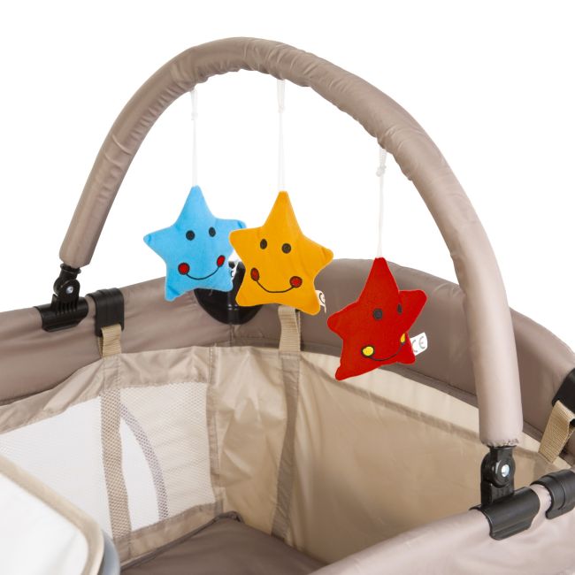 Patut pliant 2 niveluri Juju Sleepy Baby, Sweet Dreams JUJJU7940-Sweet-Dreams