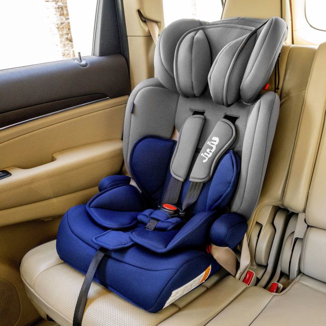 Scaun Auto Juju Safe Rider, Gri-Bleumarin JUJJU1200-EF-07