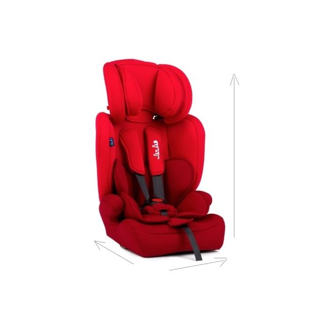 Scaun Auto Juju Safe Rider, Rosu-Bordo JUJJU1200-EF-05