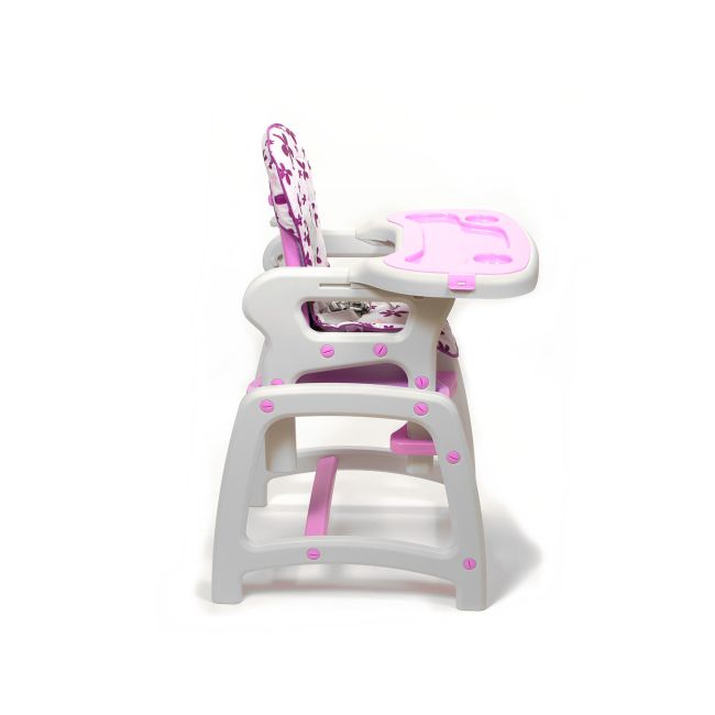 Scaun de masa Juju Eat&amp;Play, Mov JUJJU3002-Purple