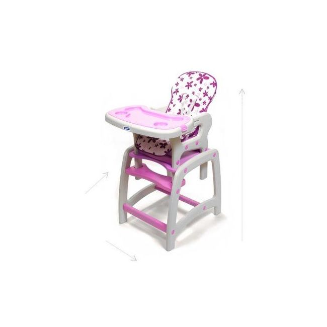 Scaun de masa Juju Eat&amp;Play, Mov JUJJU3002-Purple