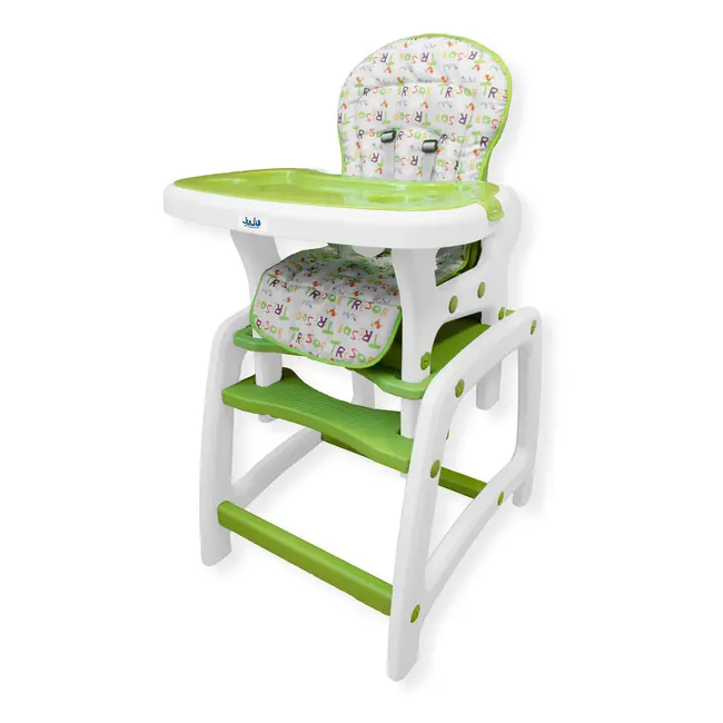 Scaun de masa Juju Eat&amp;Play, Verde JUJJU3002-Green