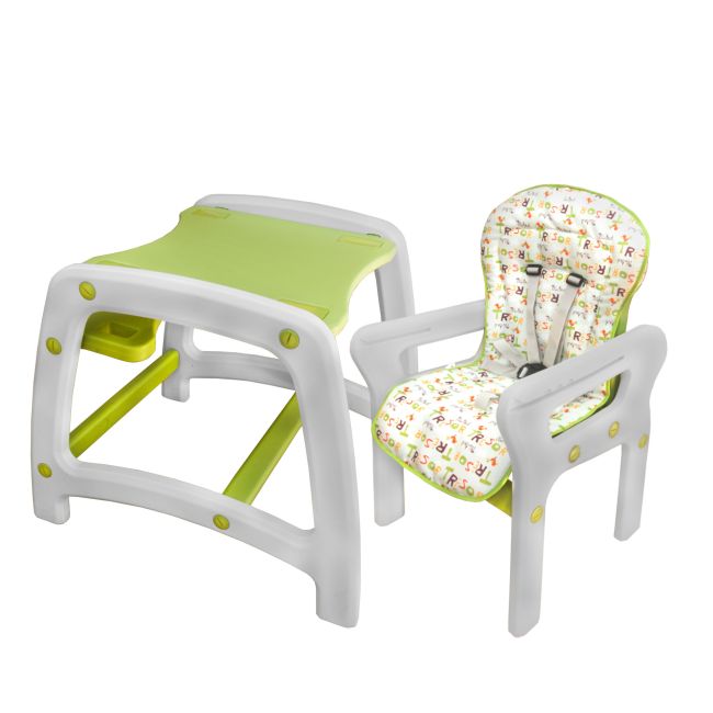 Scaun de masa Juju Eat&amp;Play, Verde JUJJU3002-Green