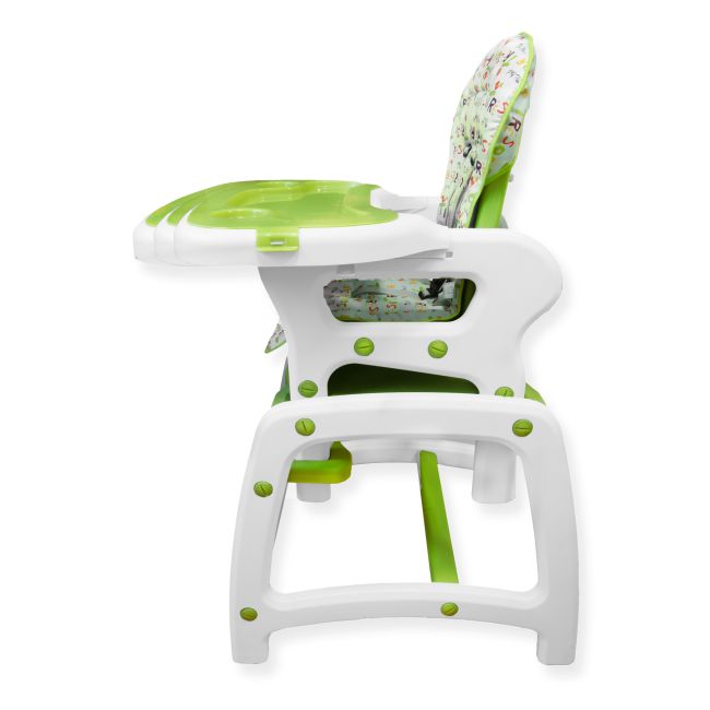 Scaun de masa Juju Eat&amp;Play, Verde JUJJU3002-Green