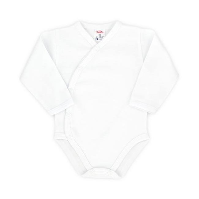 Body alb cu capse MK0345B