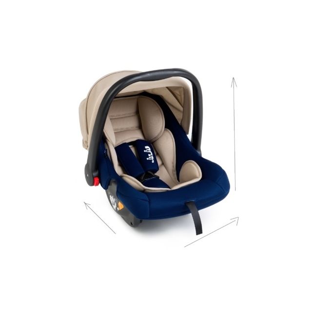 Cos Auto Juju Baby Boo, Bej-Bleumarin JUJJU1200-ED-06