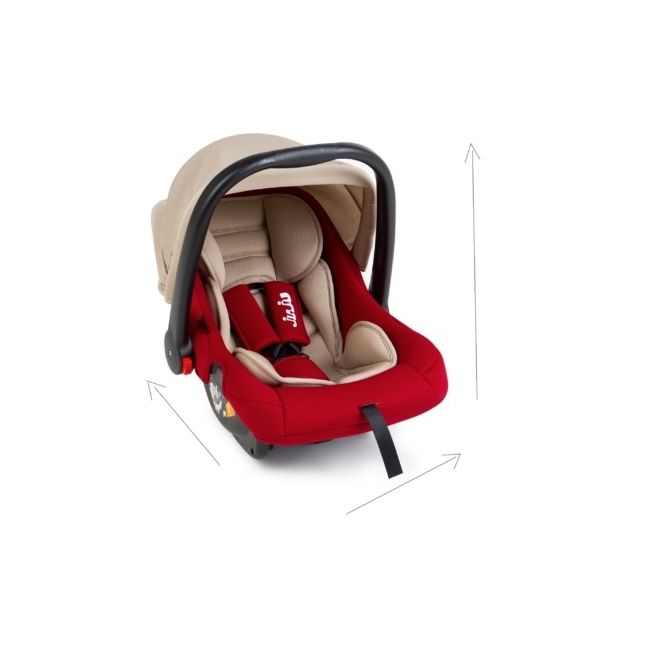 Cos Auto Juju Baby Boo, Bej-Bordo JUJJU1200-ED-05
