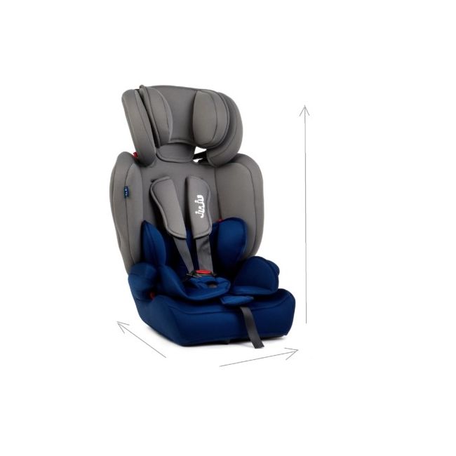 Scaun Auto Juju Safe Rider, Gri-Bleumarin JUJJU1200-EF-07