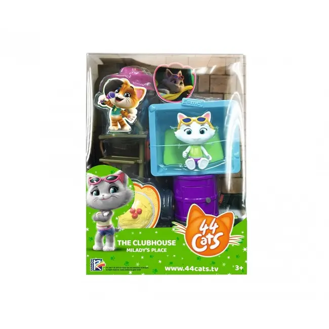 44 DE PISICI SET FIGURINA MILADY CU ACCESORII VIV7600180218