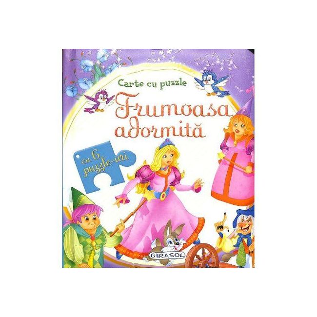 Carte cu puzzle - frumoasa adormita