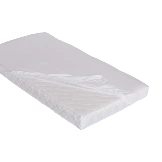 Cearsaf Din Bumbac Jersey Cu Elastic Pe Contur 120x60x15 Cm, Alb Pjbpjb_16