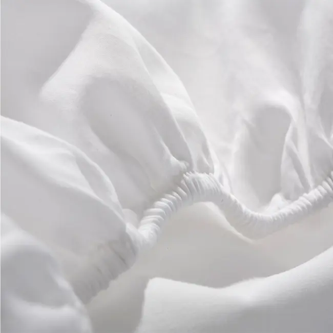 Cearsaf Din Bumbac Jersey Cu Elastic Pe Contur 120x60x15 Cm, Alb Pjbpjb_16