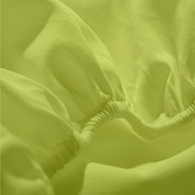 Cearsaf Din Bumbac Jersey Cu Elastic Pe Contur 120x60x15 Cm, Verde Pjbpjb_20_1