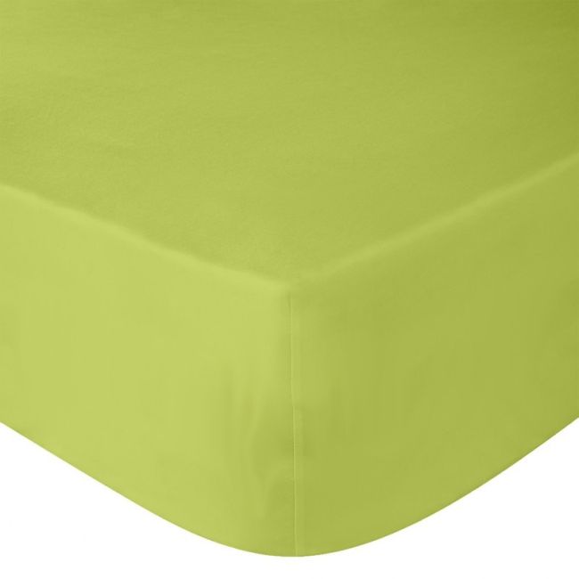 Cearsaf Din Bumbac Jersey Cu Elastic Pe Contur 120x60x15 Cm, Verde Pjbpjb_20_1