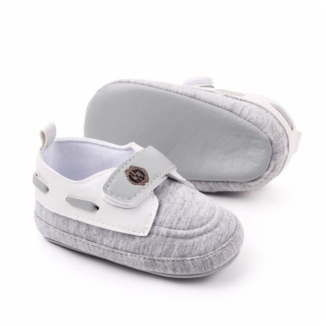 Pantofiori gri tip mocasini LID2320-3-sa30