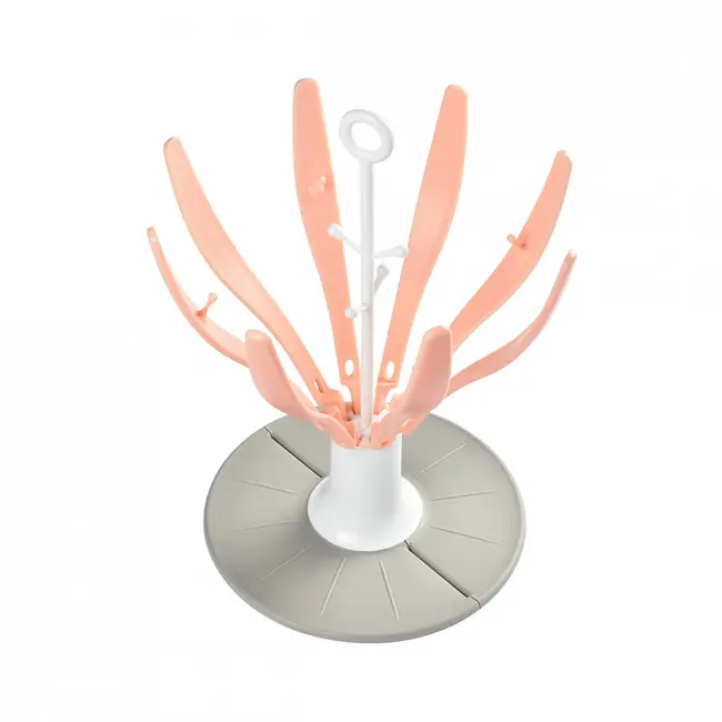 Uscator pliabil bieroane Floare Pink ERFB911652