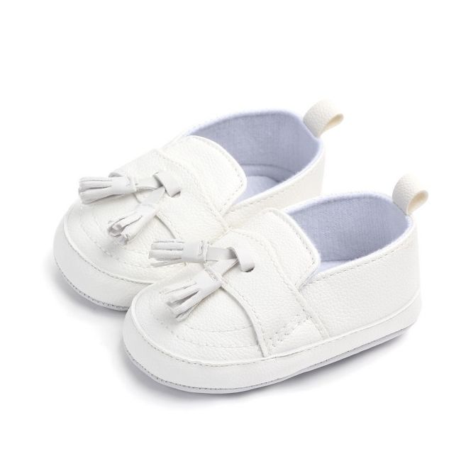 Pantofi eleganti baietei cu ciucuri - LID2124-6-p10.3-6 luni