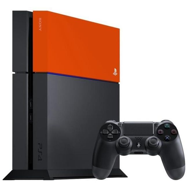 Accesoriu Sony Official Playstation 4 Custom Faceplate Orange Ps4 - VG82570
