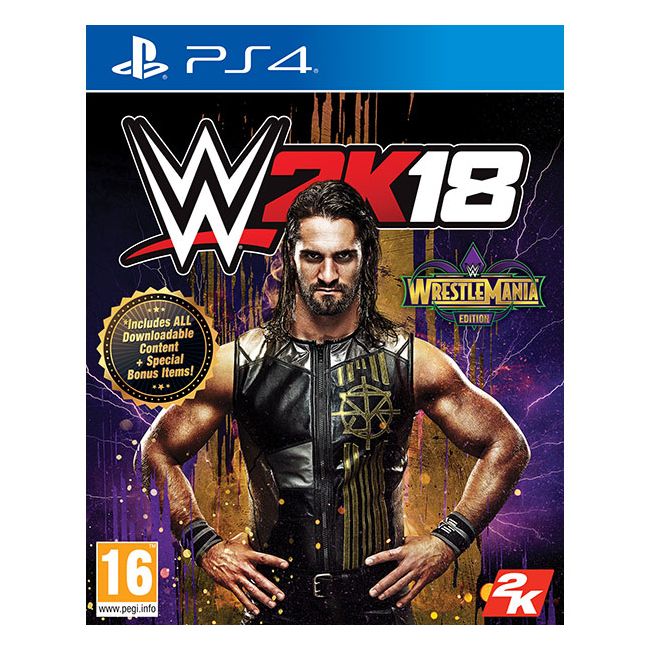Wwe 2K18 Wrestlemania Edition Ps4 - VG82708