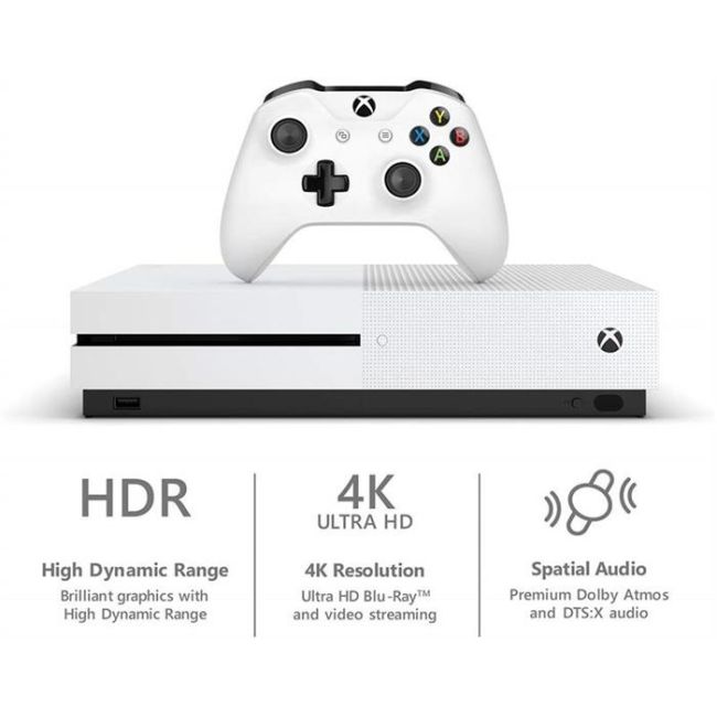 Consola Microsoft Xbox One Slim 1Tb White + Battlefield 5 Deluxe Edition - VG82976