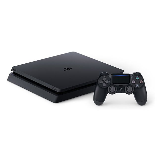 Consola Sony Playstation 4 Slim 1Tb Jet Black + Fifa 19 + Ps Plus 14 Zile - VG82887
