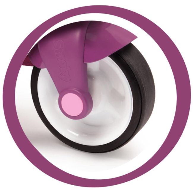 Scuter smoby scooter ride-on pink hubs7600721002