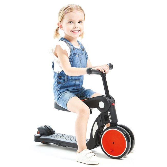 Bicicleta, tricicleta si trotineta chipolino all ride 4 in 1 red hubdsar02002rd