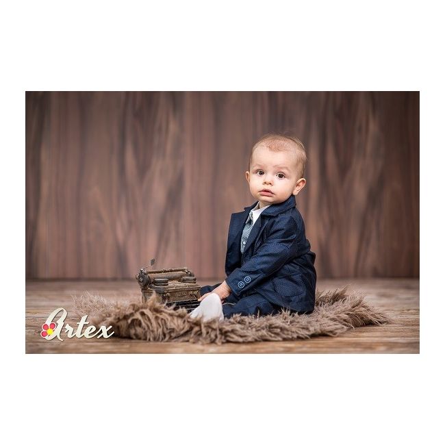 Costum bleumarine pentru bebelusi - Set complet Art014