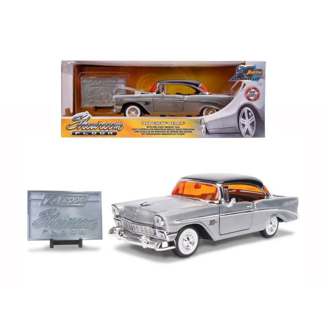 MACHETA METALICA CHEVY BEL AIR 1956 SCARA 1 LA 24 VIV253745013