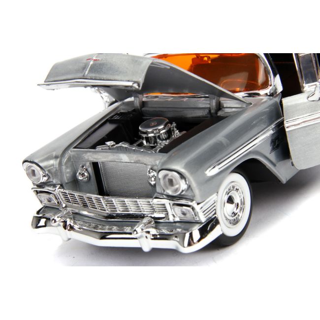 MACHETA METALICA CHEVY BEL AIR 1956 SCARA 1 LA 24 VIV253745013
