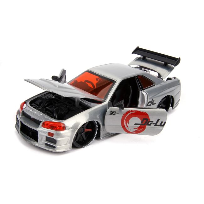 MACHETA METALICA NISSAN SKYLINE GTR 2002 SCARA 1 LA 24 VIV253745019