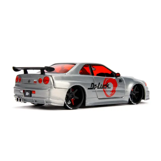 MACHETA METALICA NISSAN SKYLINE GTR 2002 SCARA 1 LA 24 VIV253745019