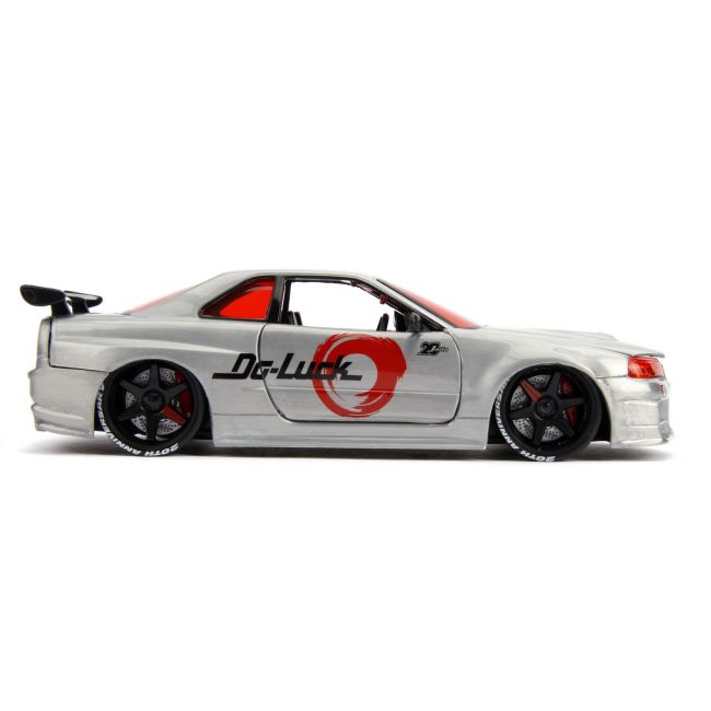 MACHETA METALICA NISSAN SKYLINE GTR 2002 SCARA 1 LA 24 VIV253745019