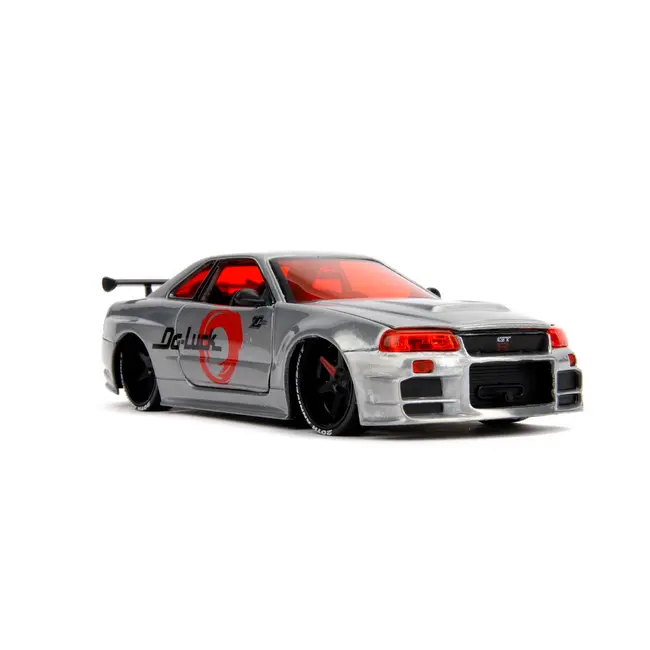 MACHETA METALICA NISSAN SKYLINE GTR 2002 SCARA 1 LA 24 VIV253745019