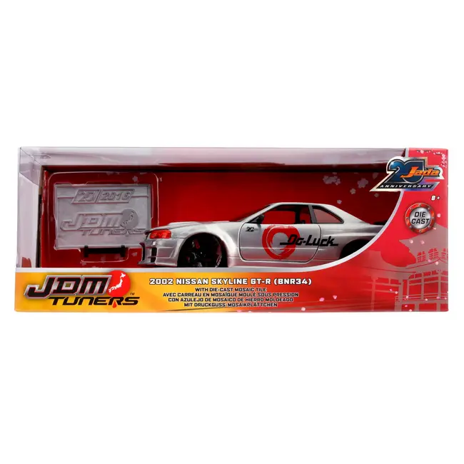 MACHETA METALICA NISSAN SKYLINE GTR 2002 SCARA 1 LA 24 VIV253745019