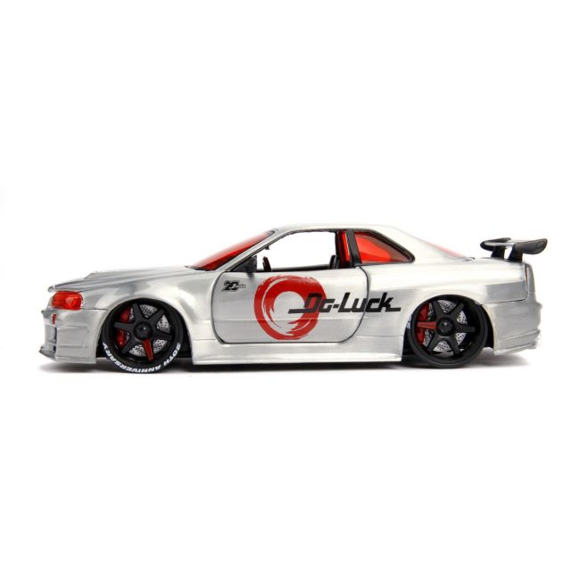 MACHETA METALICA NISSAN SKYLINE GTR 2002 SCARA 1 LA 24 VIV253745019