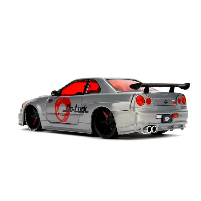MACHETA METALICA NISSAN SKYLINE GTR 2002 SCARA 1 LA 24 VIV253745019