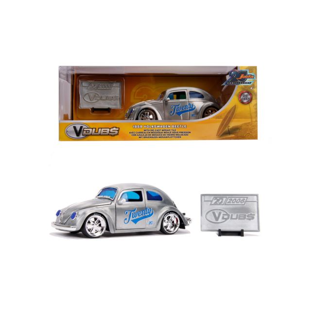 MASINA METALICA VW BEETLE 1959 SCARA 1 LA 24 VIV253745008