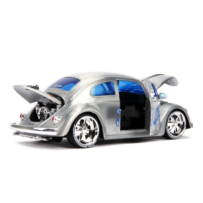 MASINA METALICA VW BEETLE 1959 SCARA 1 LA 24 VIV253745008