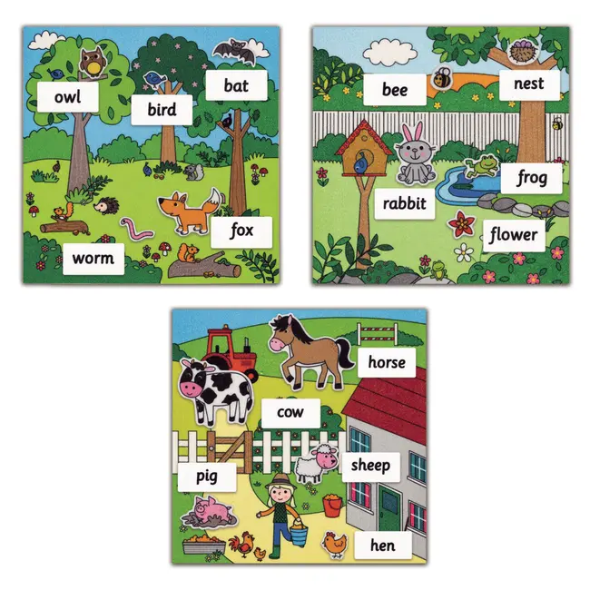 Joc - primele cuvinte in limba engleza