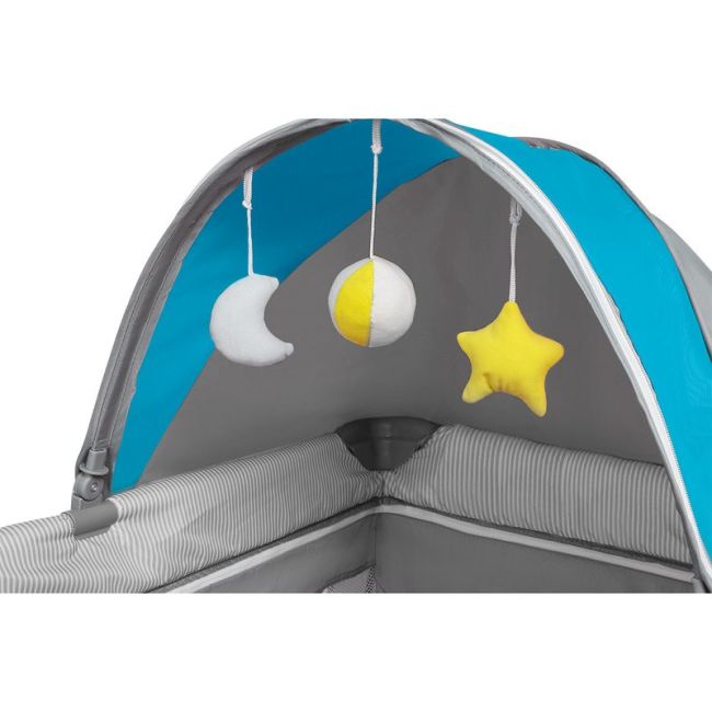 Lionelo - Patut pliant Sven Plus, Sky Blue - BYNLO-Sven Plus_Sky_Blue