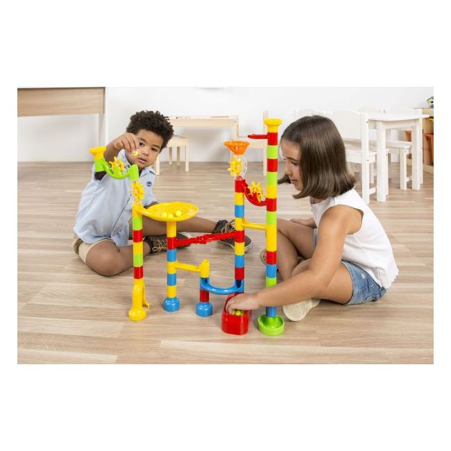 Rollercoaster de construit 60 piese - OKEML94116