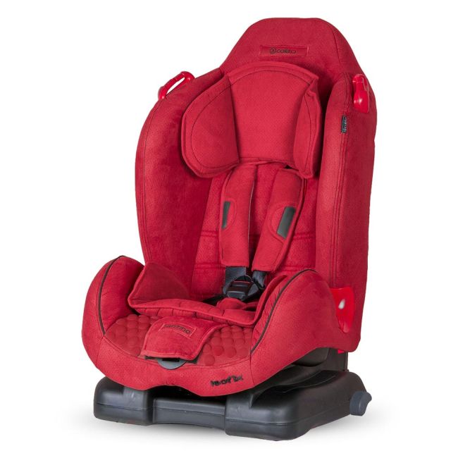Scaun auto SANTINO cu ISOFIX Red Coletto SUPsantino_ifix_red20