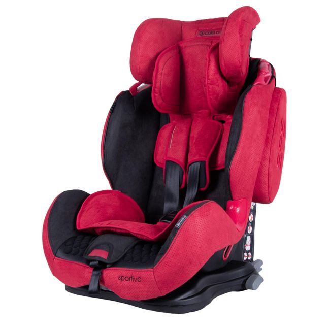 Scaun auto SPORTIVO cu ISOFIX Red 9-36 Kg Coletto SUPsportivo_ifix_red20