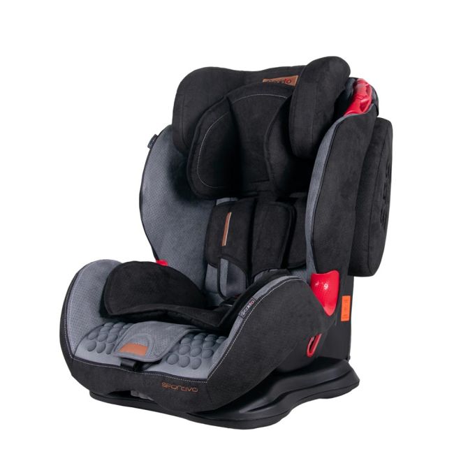 Scaun auto Sportivo Grey+Black 9-36 kg Coletto SUPsportivo_grey+black