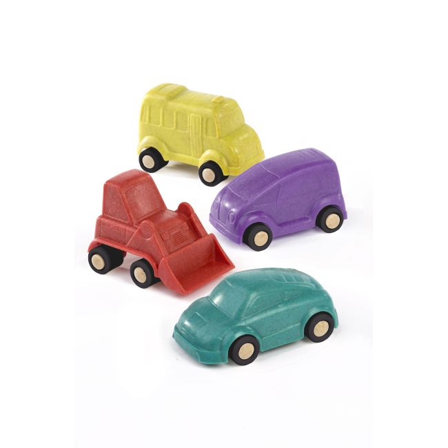Set 4 vehicule 9 cm Minimobile ECO - OKEML32153