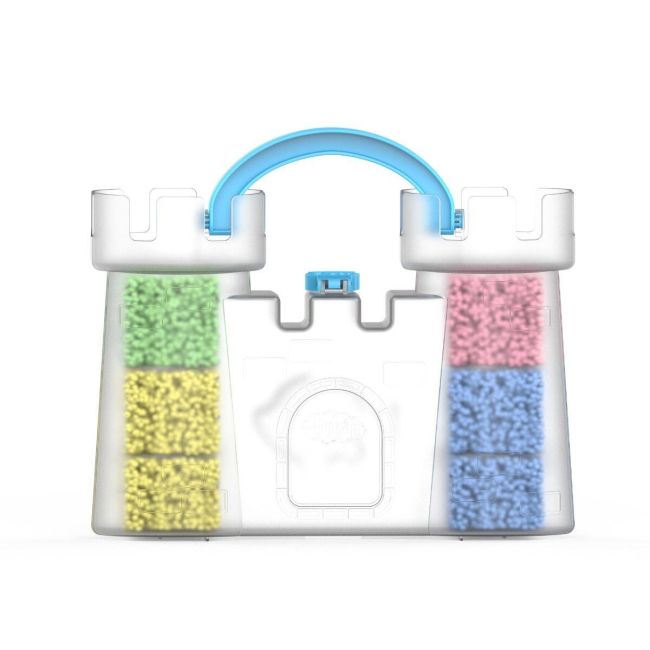 Spuma de modelat playfoam™ - castelul de nisip